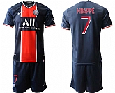 2020-21 Paris Saint-Germain 7 MBAPPE Home Soccer Jerseys,baseball caps,new era cap wholesale,wholesale hats